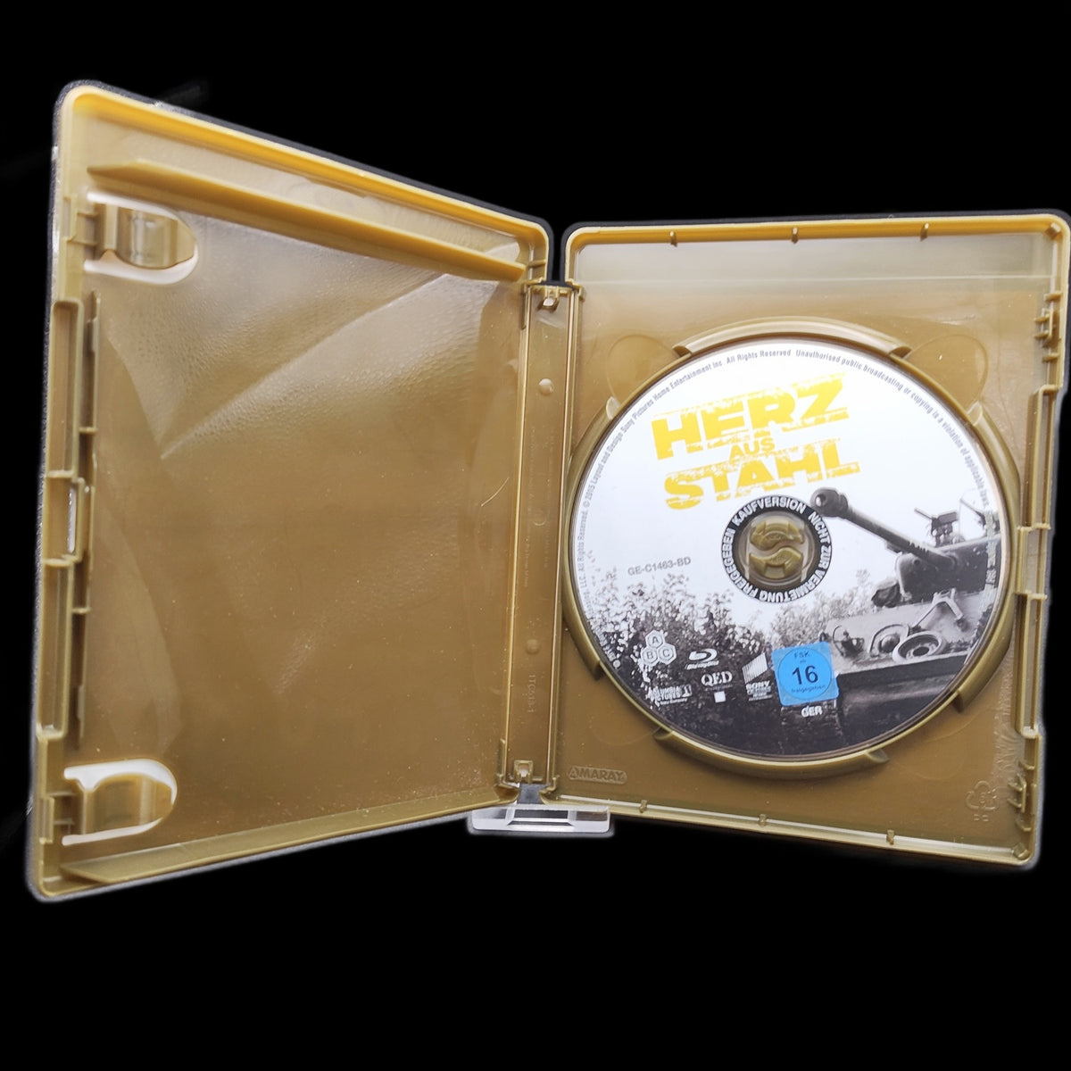 Herz aus Stahl - Fury - Mastered in 4K - Kriegsfilm - Blu-Ray - Gebraucht