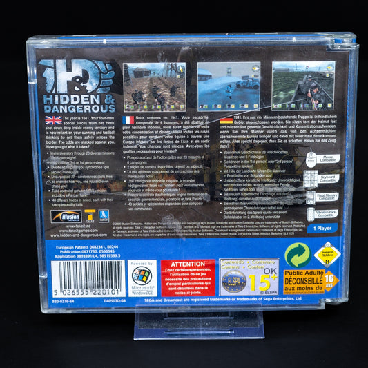 Hidden & Dangerous - Sega Dreamcast Spiel - Zustand Gut