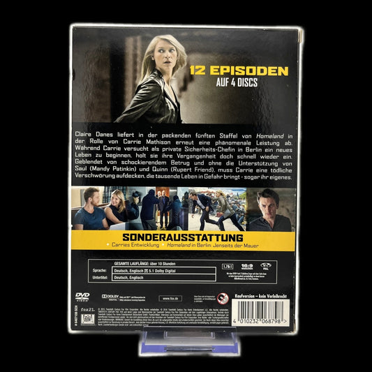 Homeland - 12 Episoden auf 4 Discs - mit Sonderausstattung - DVD - Gebraucht