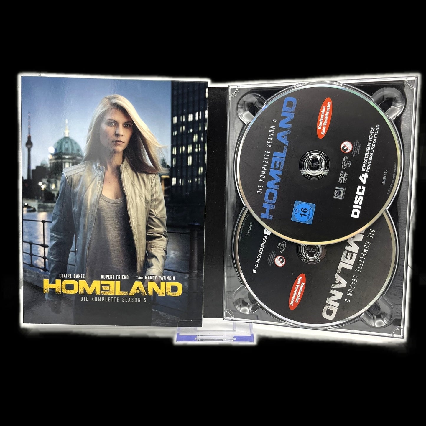 Homeland - 12 Episoden auf 4 Discs - mit Sonderausstattung - DVD - Gebraucht