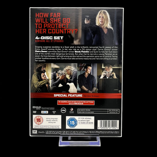 Homeland - Die komplette Vierte Staffel - Homeland - DVD - Gebraucht
