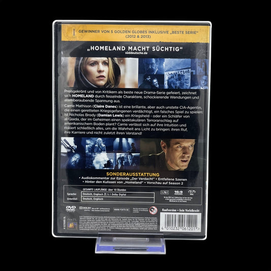 Homeland - Golden Globe Gewinner - Sonderausstattung - PAL - DVD - Gebraucht