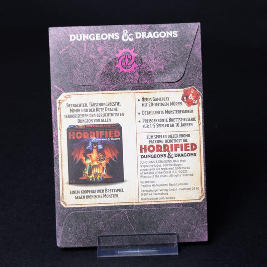 Horrified Dungeons & Dragons Hexenmeister Promo Packung Ravensburger SEALED