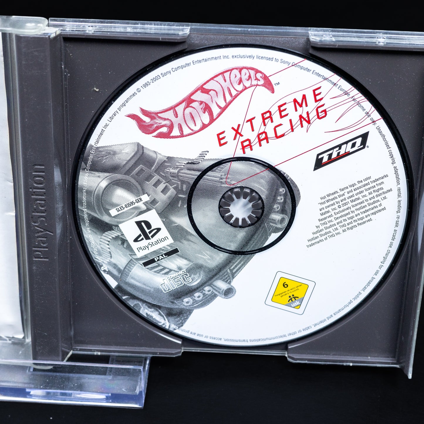 HotWheels Extreme Racing - Playstation PS1 PAL - Zustand Okay (Case beschädigt)