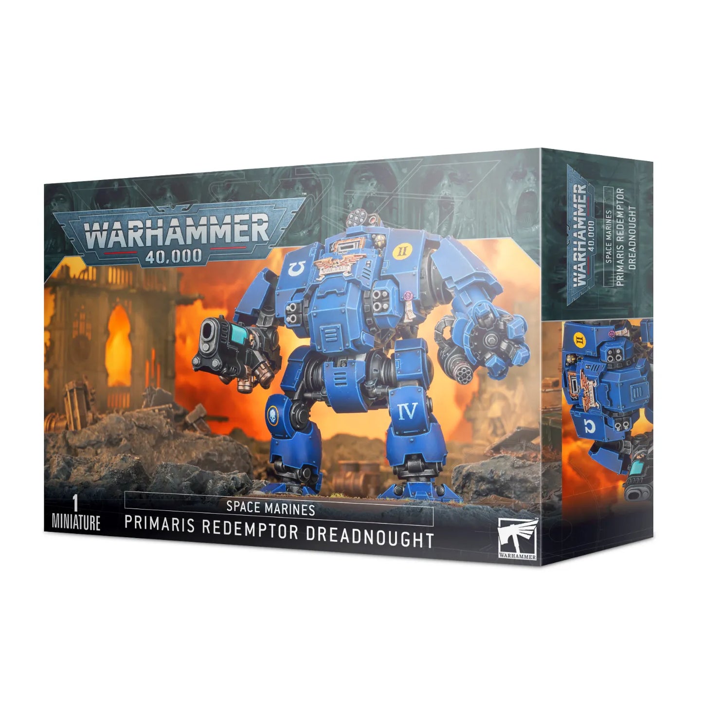 Warhammer: 40K - Space Marines Primaris Redemptor Dreadnought - Tabletop Minis