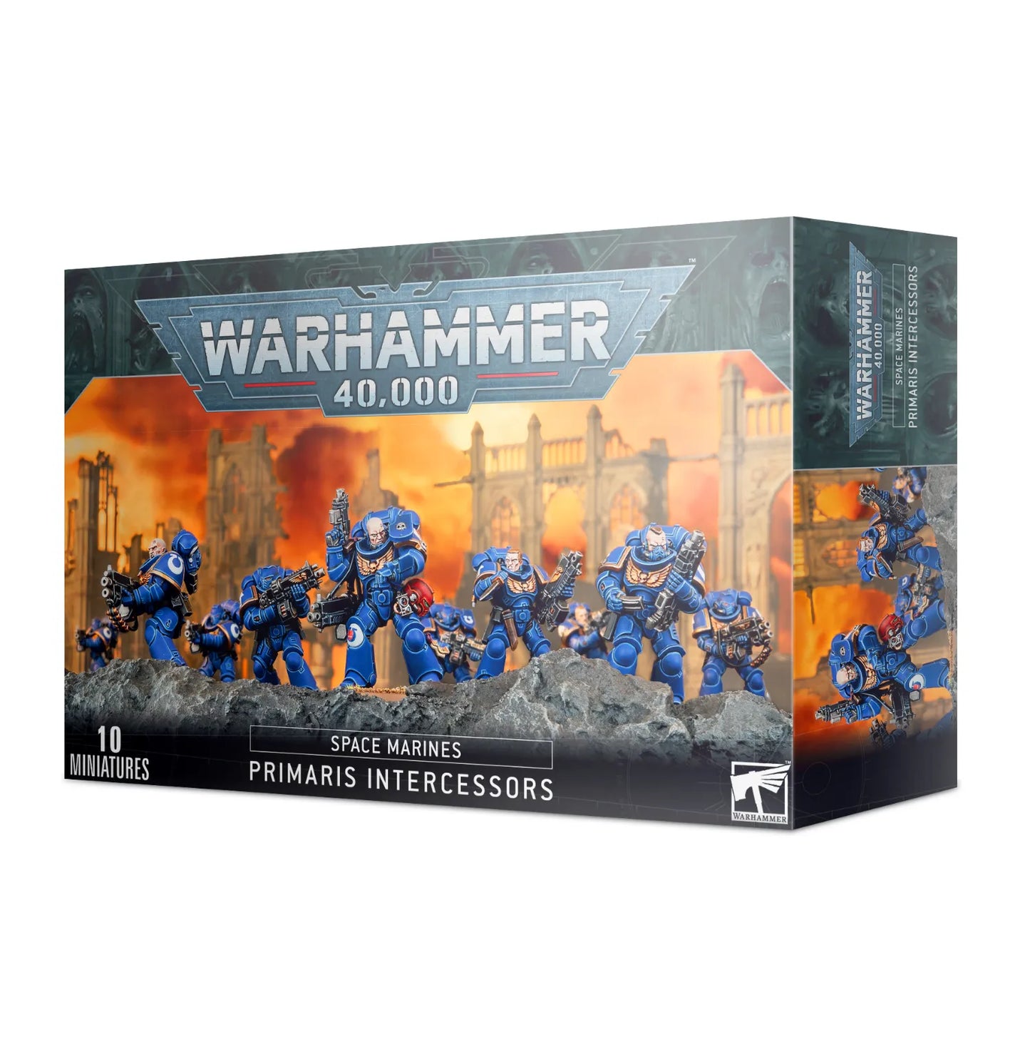 Warhammer: 40K - Space Marines Primaris Intercessors - Tabletop Miniaturen