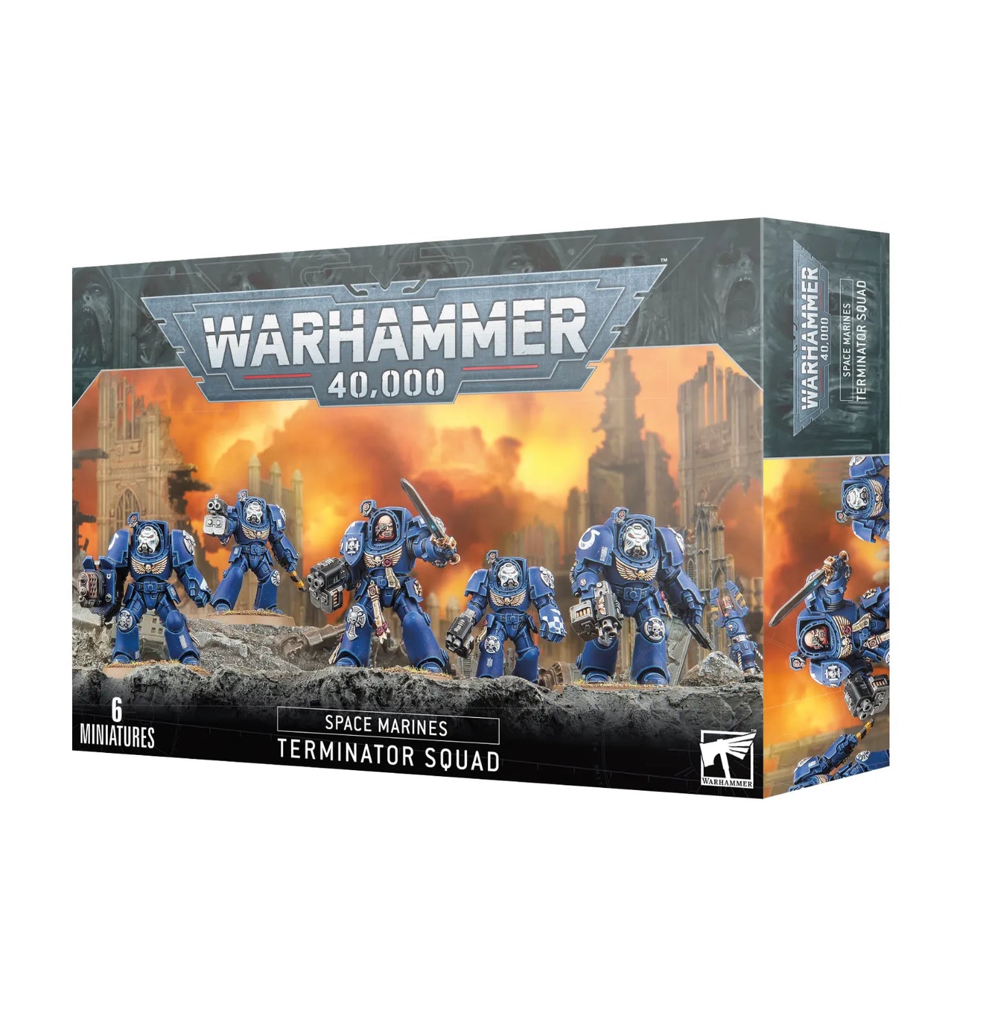 Warhammer: 40K - Space Marines: Terminator Squad - Tabletop Miniaturen