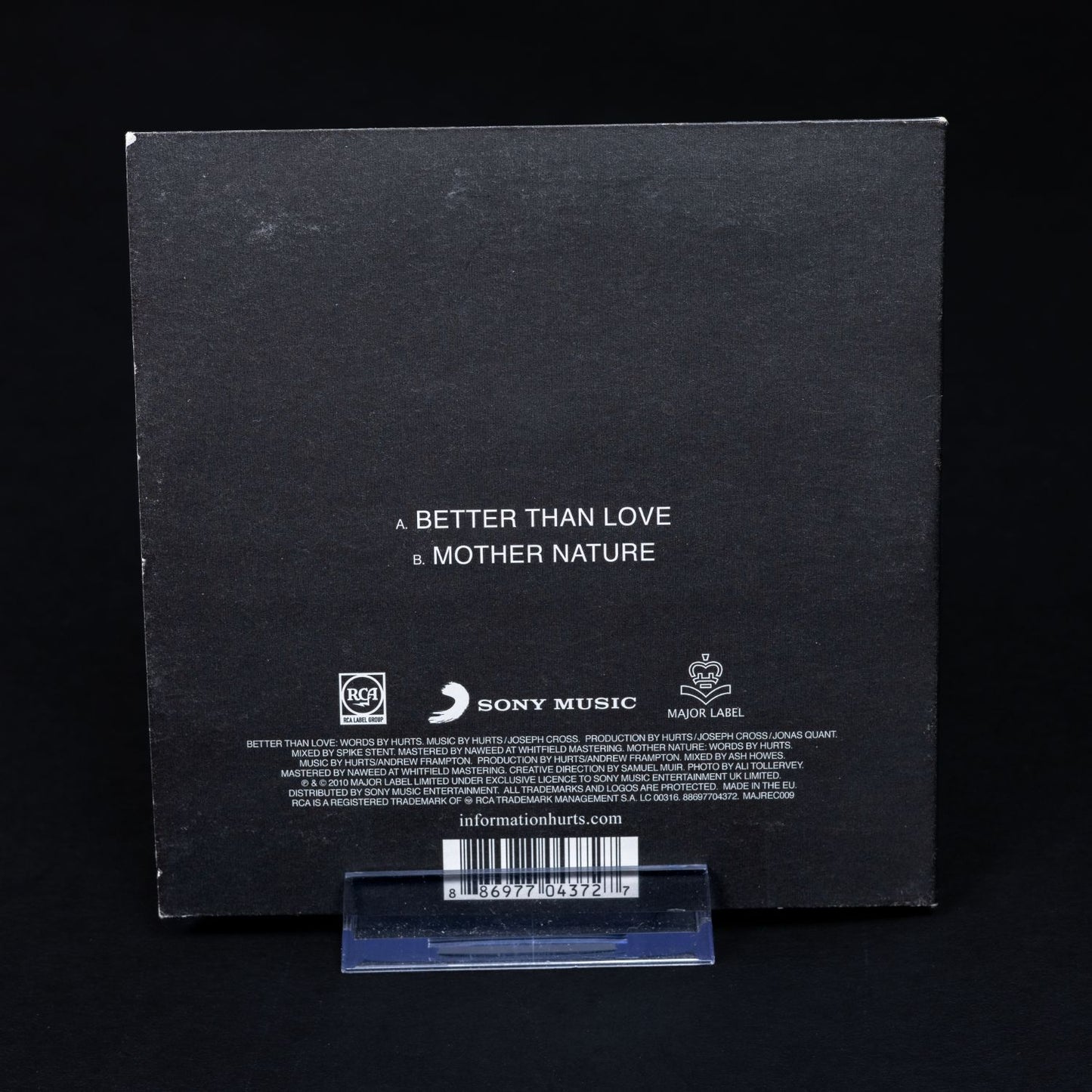 Hurts - Better Than Love (2010) - CD - NM / NM