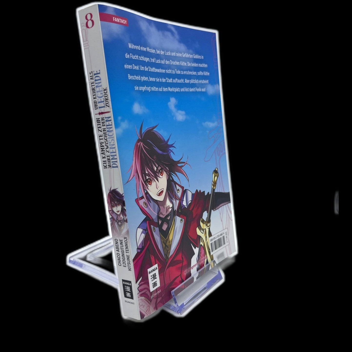 Ich kämpfte zehn Jahre - Band 8 - Egmont Manga - Deutsch - Fantasy - Gebraucht
