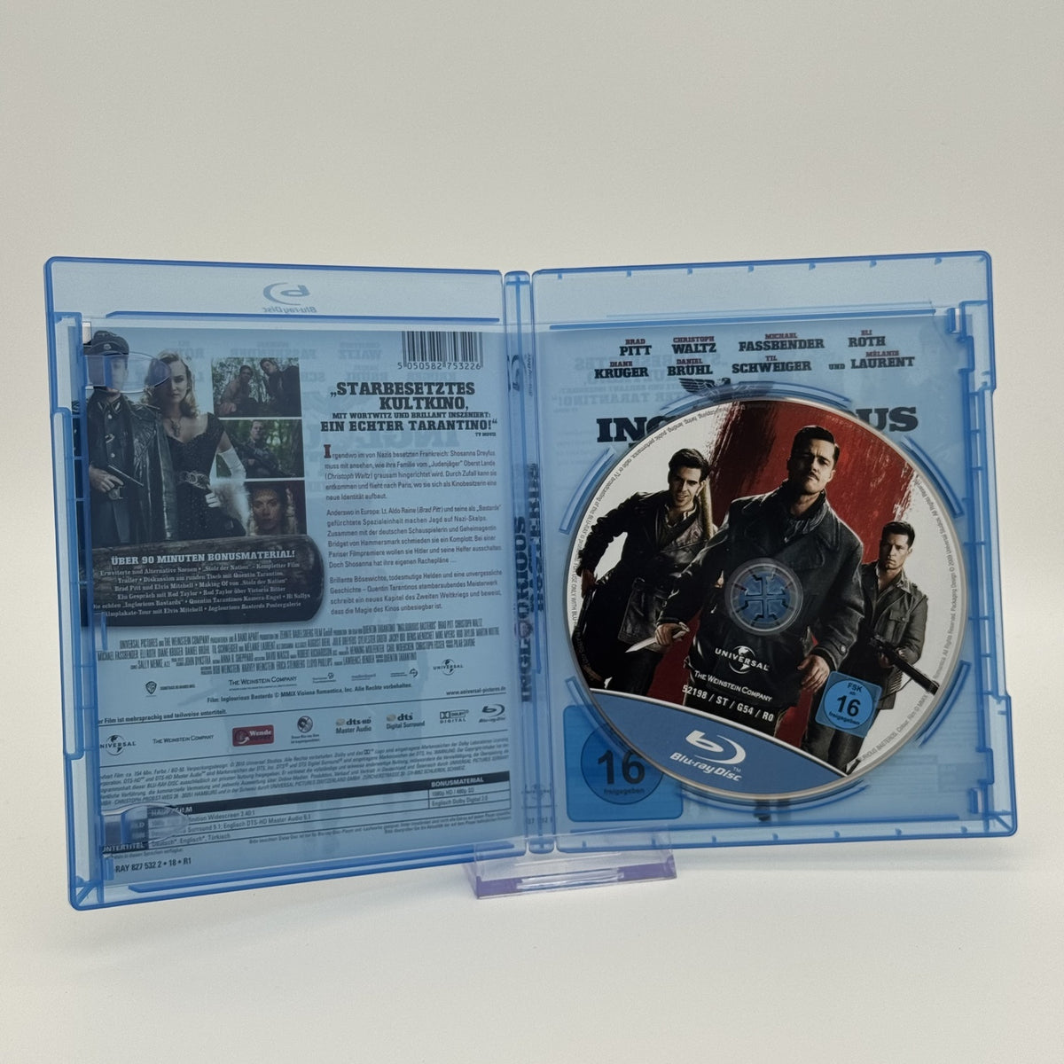 Inglourious Basterds - Kultfilm von Quentin Tarantino - Blu-Ray - Zustand Gut