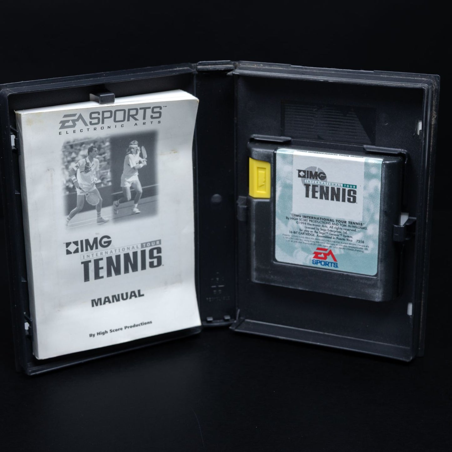 International Tour Tennis - Sega Mega Drive / Genesis Spiel - CiB - Zustand Gut