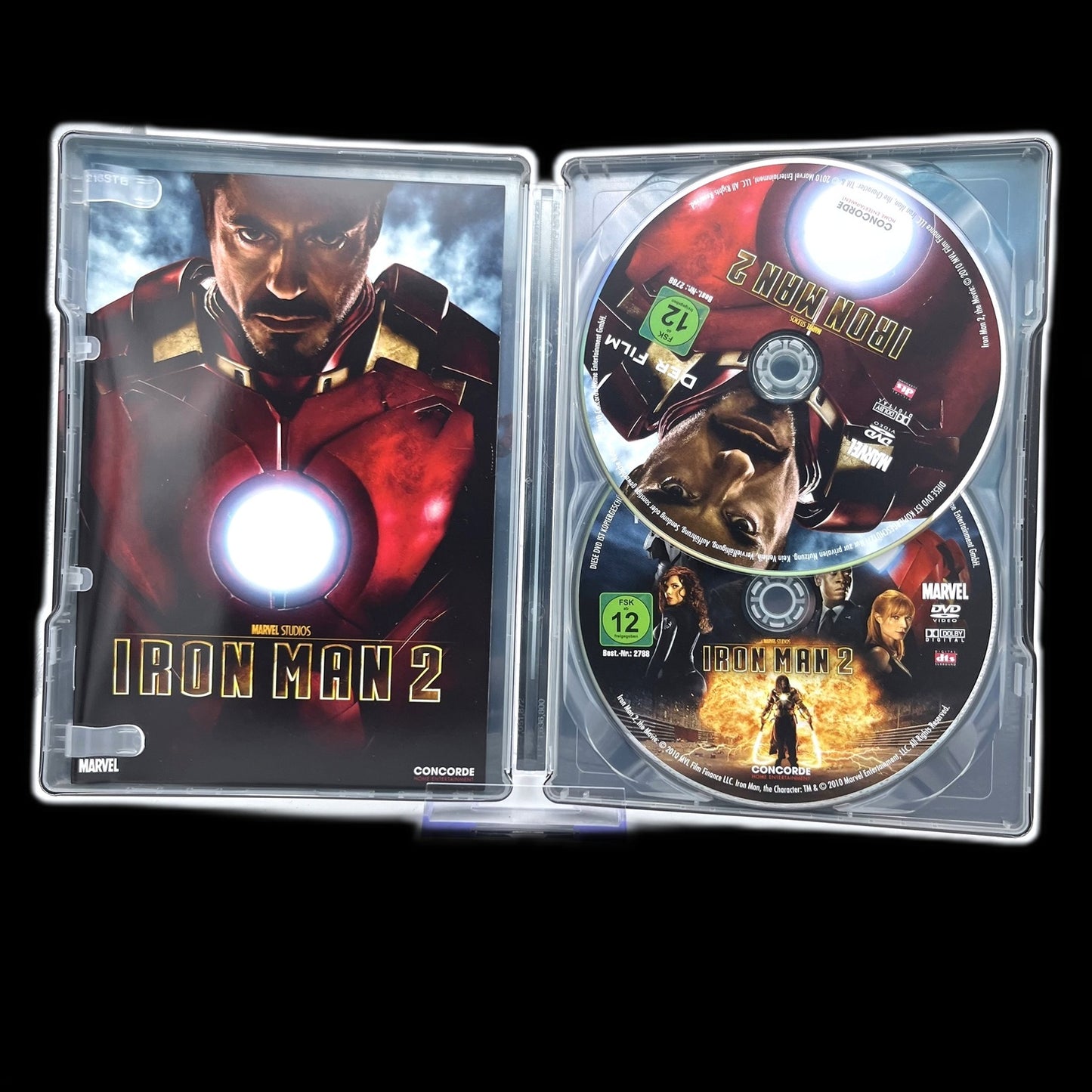 Iron Man 2 - Marvel Comics - Steelbook - Limited Edition - DVD - Gebraucht
