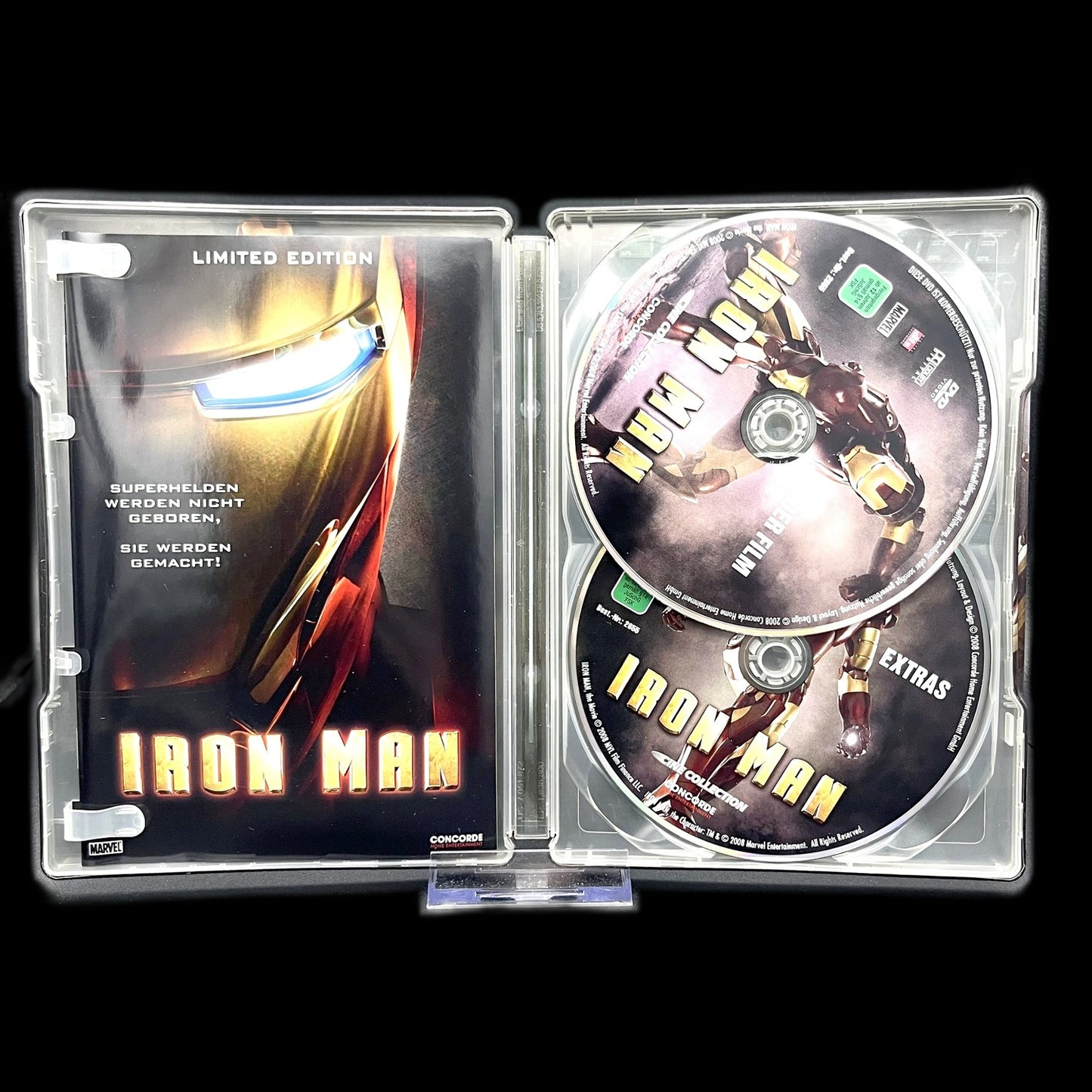 Iron Man - Marvel - Limited Edition - Steelbook - 2-Disc Set - DVD - Gebraucht