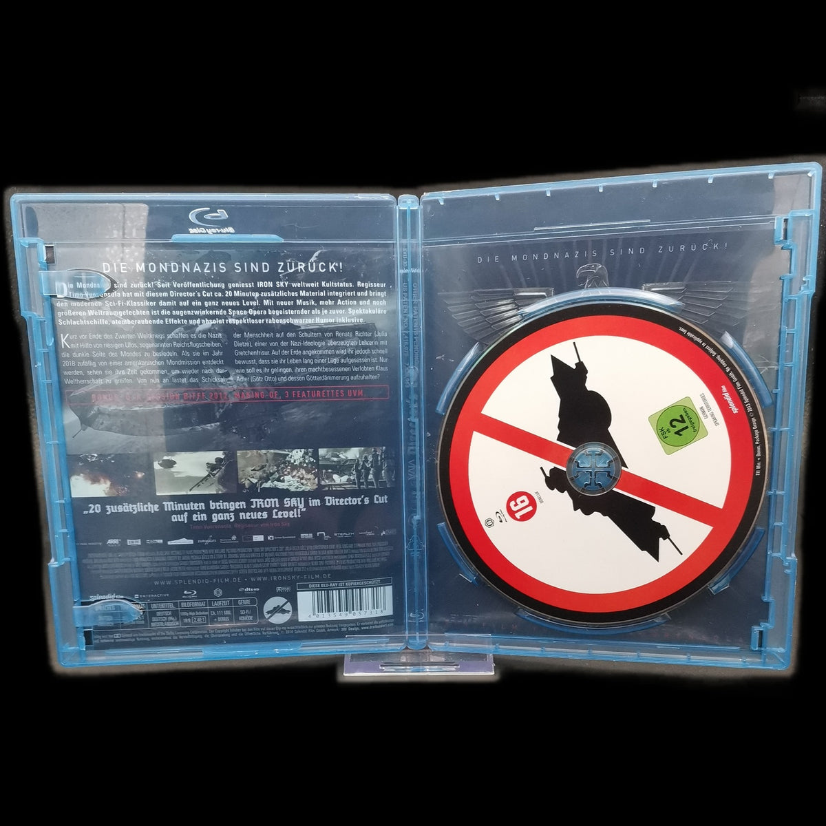 Iron Sky - Director's Cut - ca. 20 Minuten länger - Blu-Ray - Aliens - Gebraucht