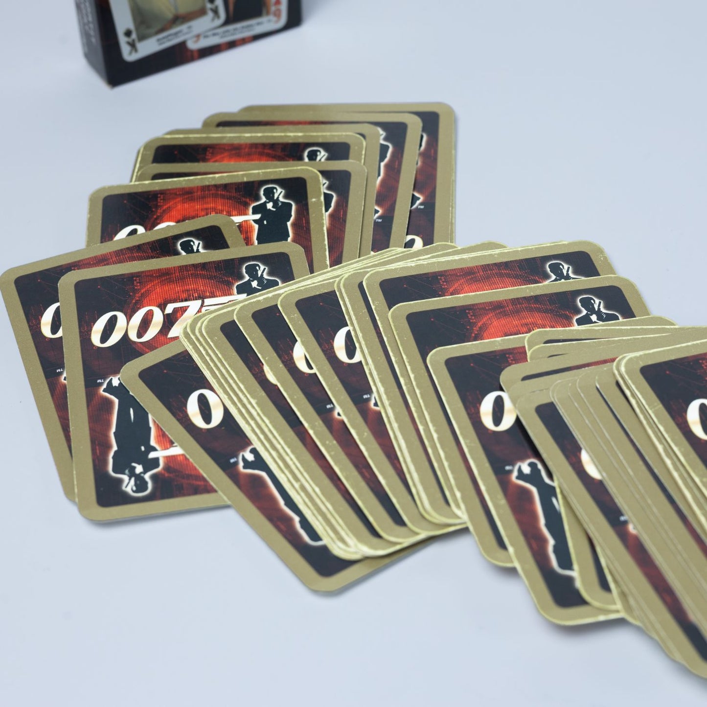 James Bond 007 Spielkarten - 52 Karten - Rommé Skat Mau-Mau - Zustand Okay
