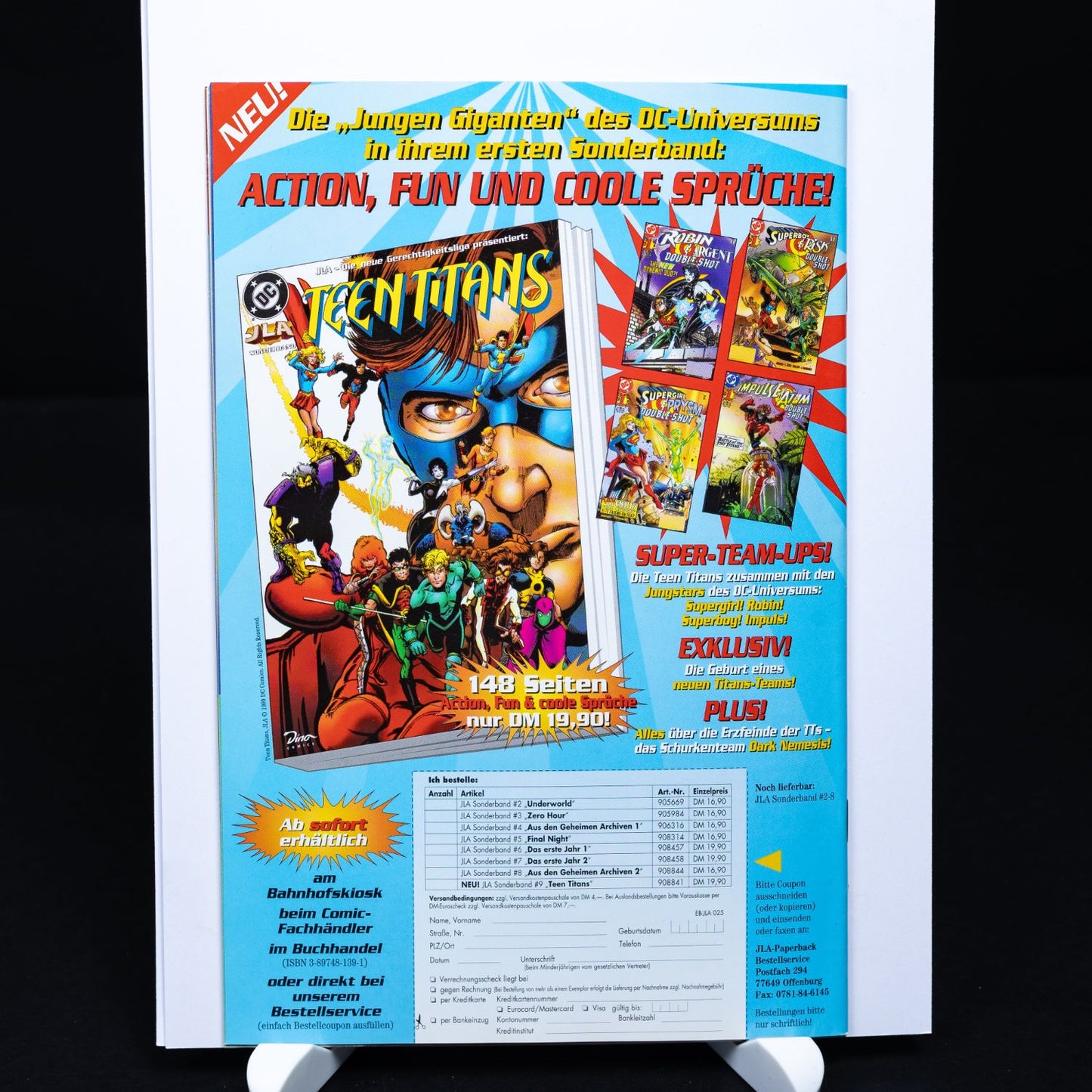 JLA / Justice League of America - Comic #25 (Mai 99) - Deutsch - Z 1-2