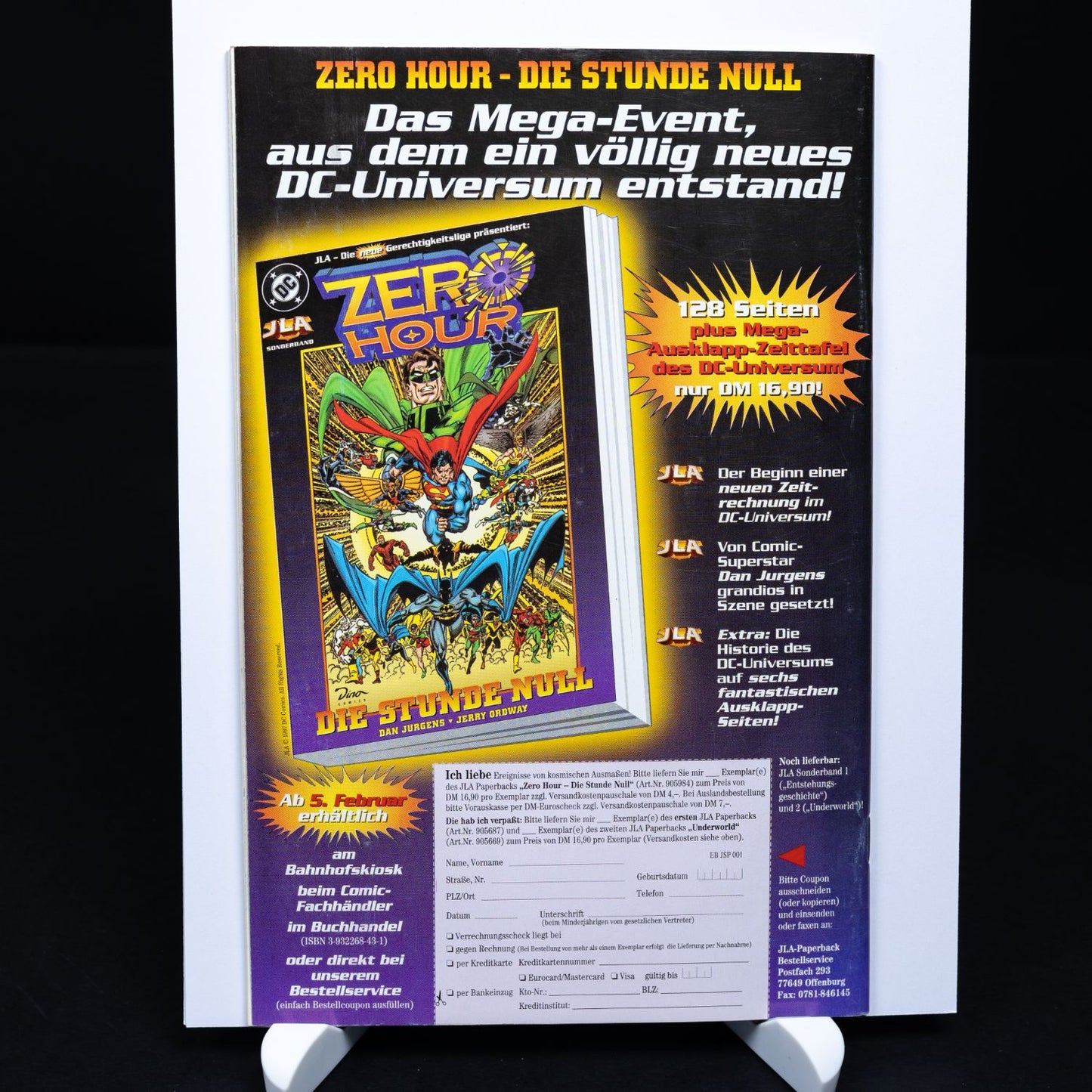 JLA Special - Comic #1 (Feb 98) - Green Lantern - Emerald Twilight - DE - Z 0-1