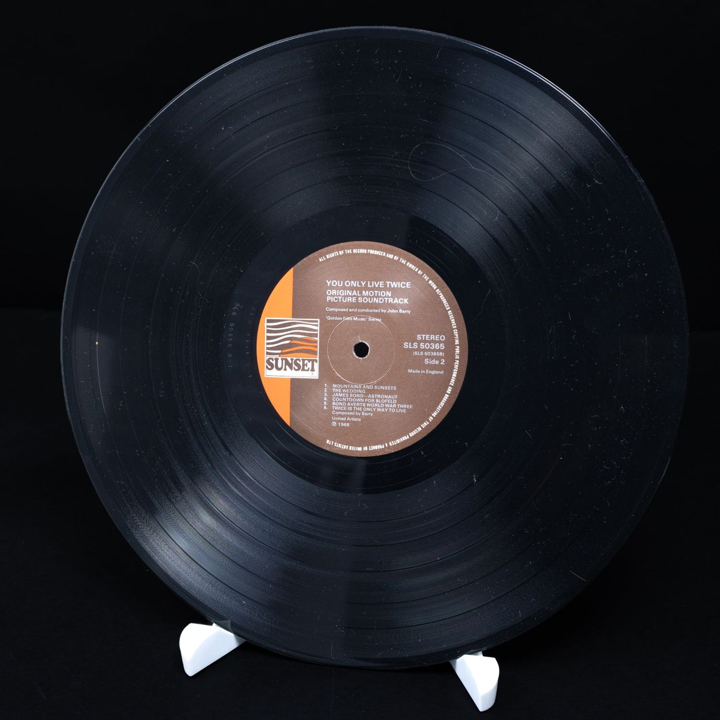 You Only Live Twice - James Bond 007 Soundtrack - Vinyl Schallplatte - NM / NM