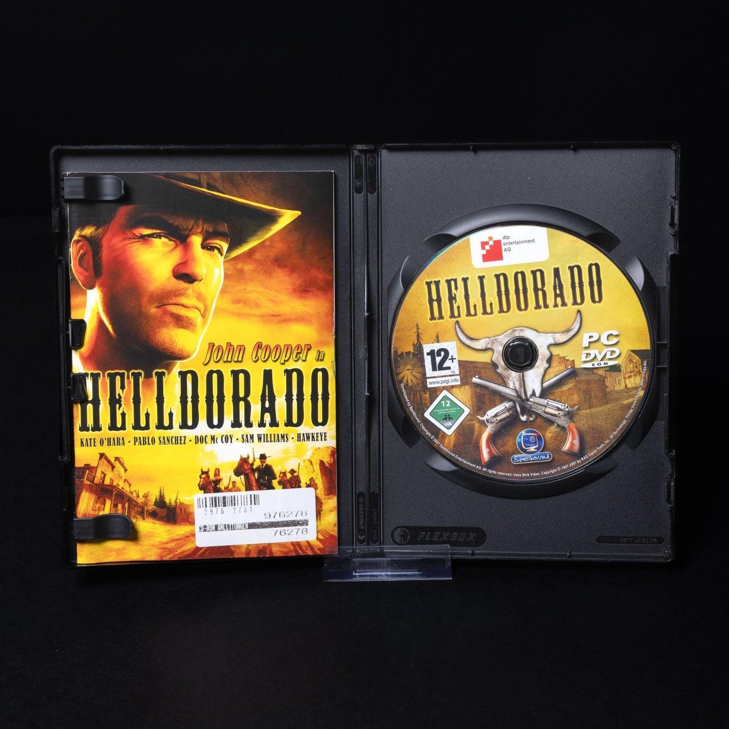 John Cooper's Helldorado - PC DVD-ROM - Big Box CiB - Zustand Gut