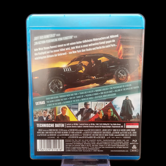 John Wick: Kapitel 4 - John Wick - Action - Keanu Reeves - Blu-Ray - Gebraucht