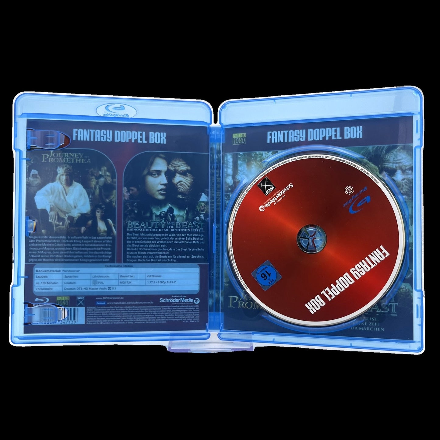 Journey to Promethea / Beauty and the Beast - Doppel Box - Blu-Ray - Gebraucht