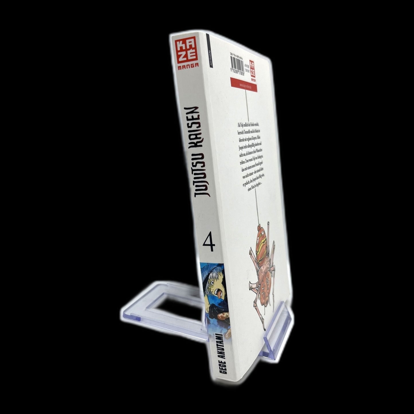 Jujutsu Kaisen - Band 4 - KAZÉ Manga - Deutsch - Gege Akutami - Gebraucht