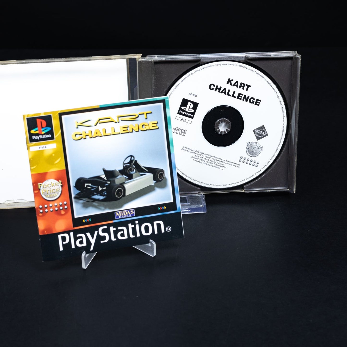 Kart Challenge - Playstation PS1 Spiel - CiB - PAL - Zustand Okay