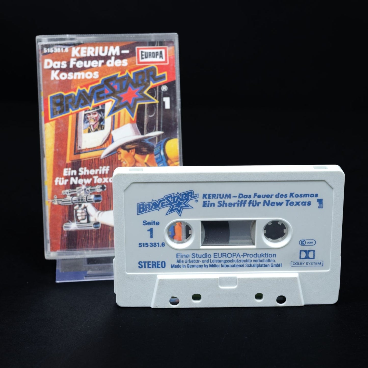 Kerium - Das Feuer Des Kosmos BraveStarr 1 - Kassette - Hörspiel - Gebraucht