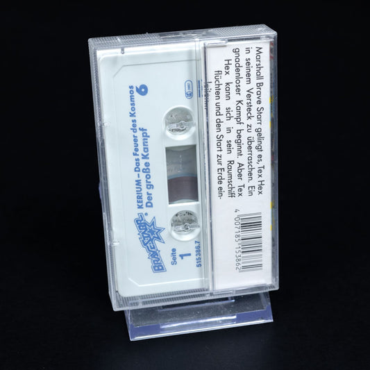 Kerium - Das Feuer Des Kosmos - BraveStarr 6 - Hörspiel Kassette - NM/NM