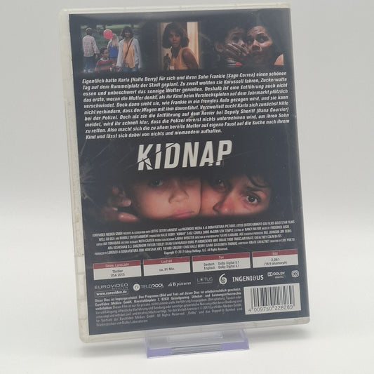 Kidnap - Halle Berry - 2015 - DVD - Wendecover - EuroVideo - Film - Zustand Gut