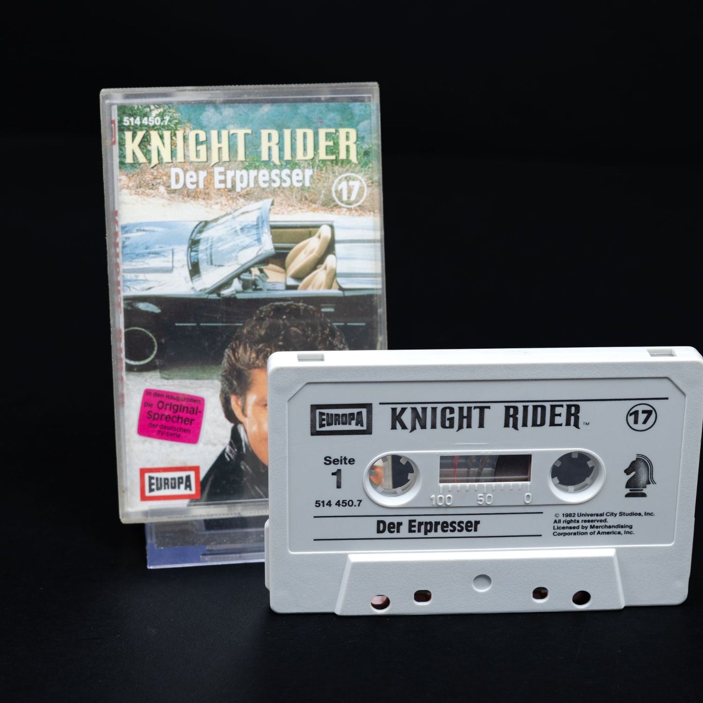 Knight Rider 17 - Der Erpresser - Hörspiel Kassette - NM/NM - Gebraucht