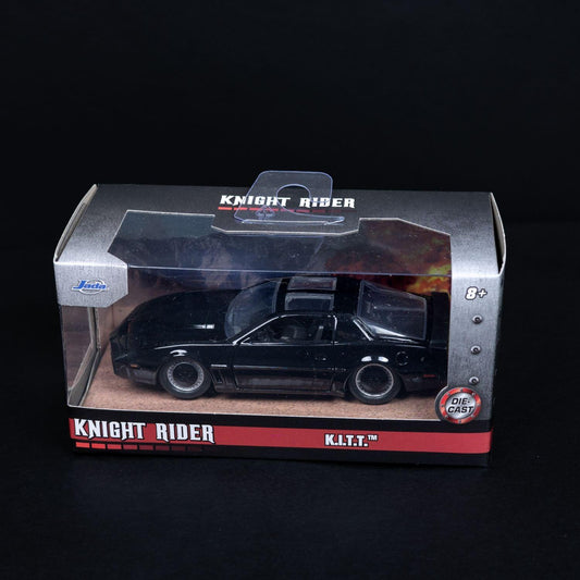 knight-rider-kitt-hollywood-ride-series-die-cast-standmodell-132-ovp-2 - Utopia Collectibles