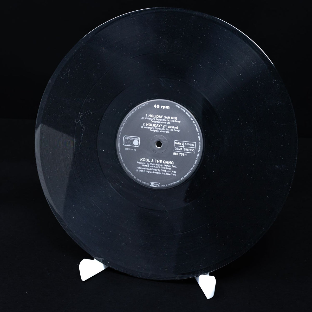 Kool & The Gang - Holiday - Vinyl 12'' Maxi-Single Schallplatte - NM / VG+