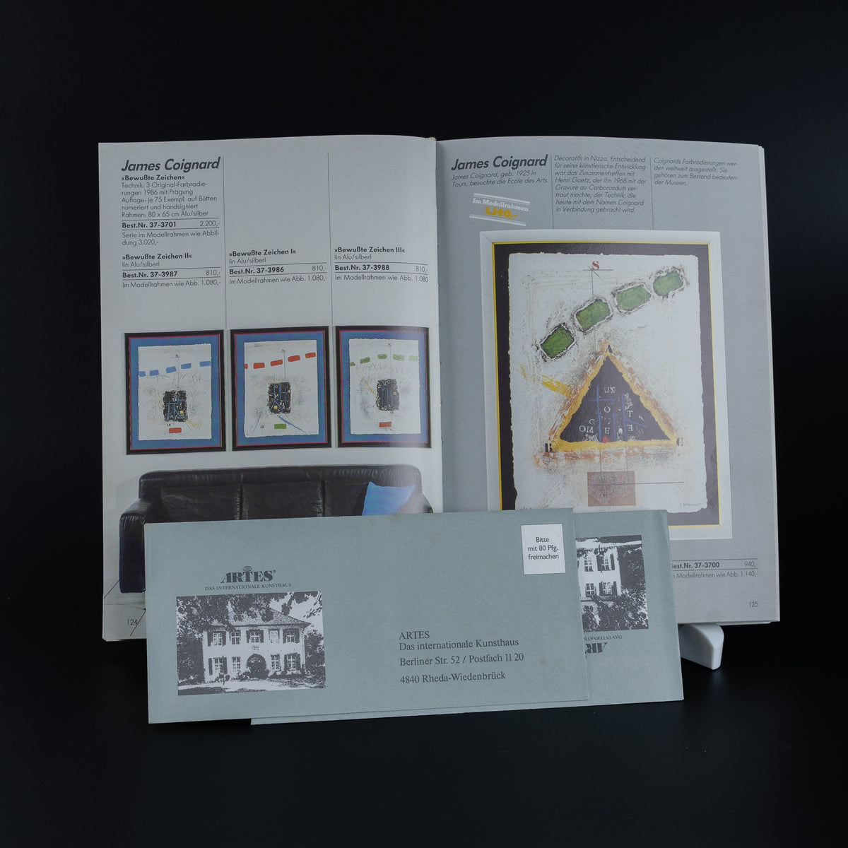 Kunst unserer Welt - Buch Nr. 9 (1987) - Artes Verlag - Top Zustand