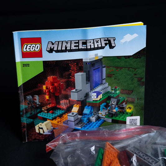 lego-minecraft-das-zerstoerte-portal-nr-21172-vollstaendig-mit-anleitung-2 - Utopia Collectibles