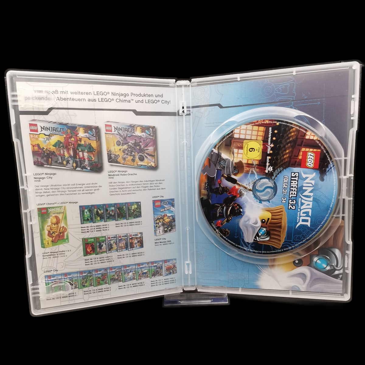 LEGO Ninjago - Staffel 3 - Staffel 3.2 - enthält Folgen 31-34 - Animation - DVD