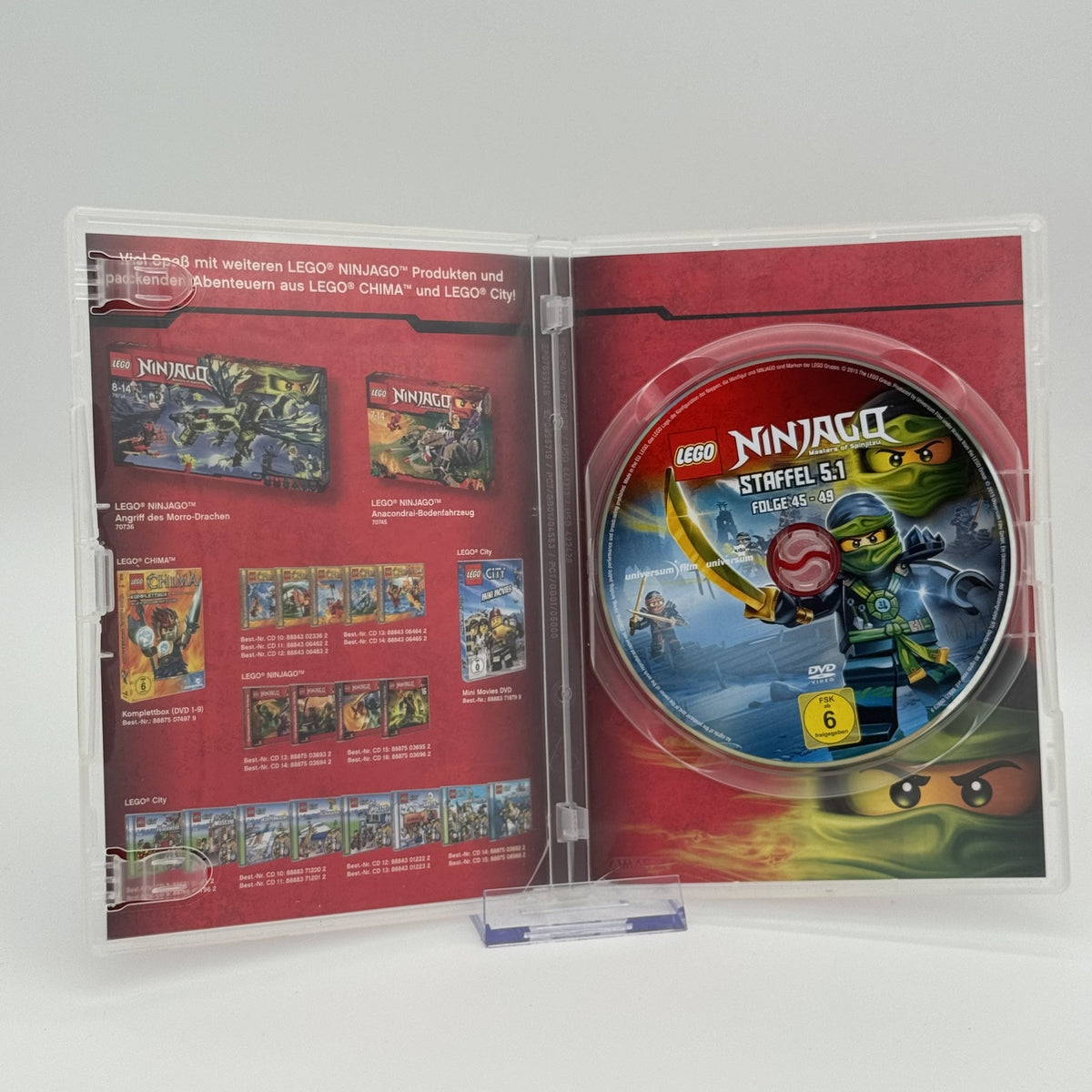 Lego Ninjago - Staffel 5 - Folgen 45-49 - DVD - Fernsehserie - Zustand Sehr Gut