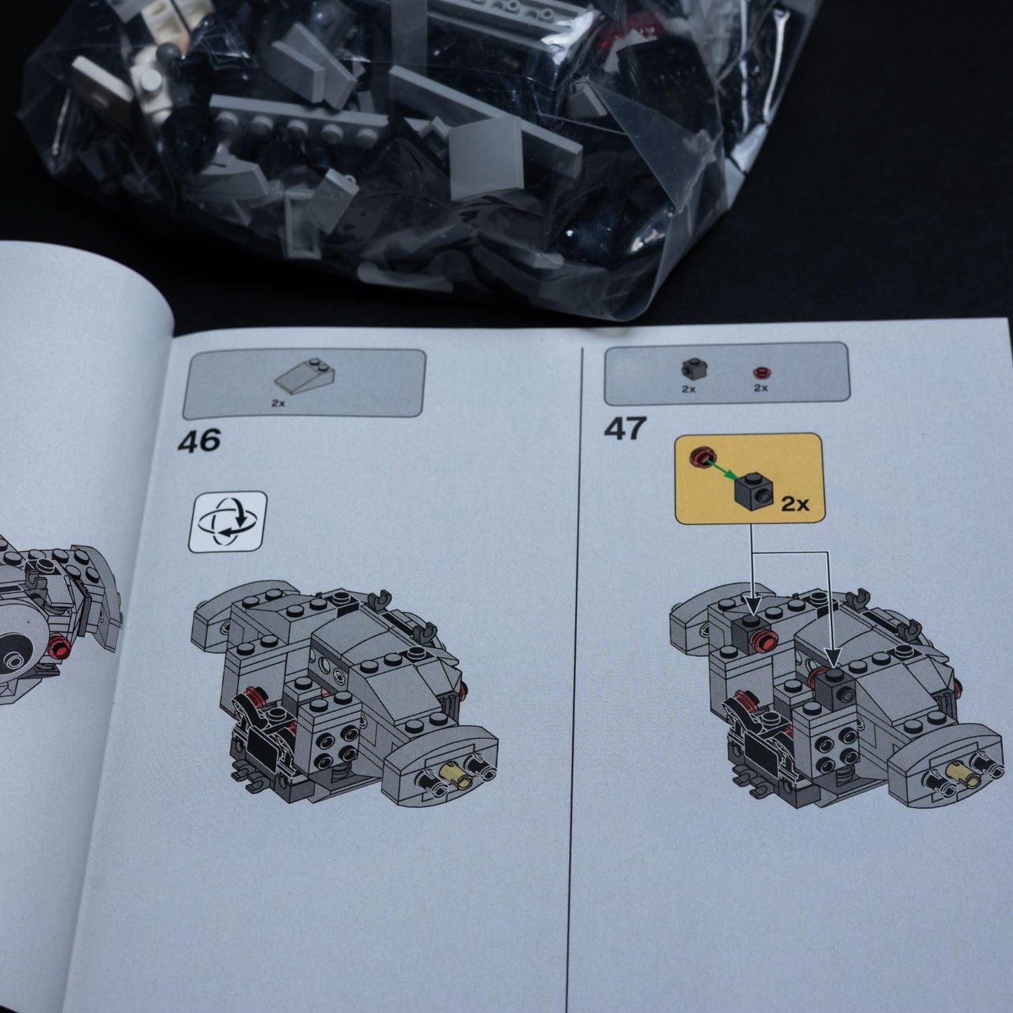 lego-star-wars-imperial-tie-fighter-75300-vollstaendig-mit-anleitung-3 - Utopia Collectibles
