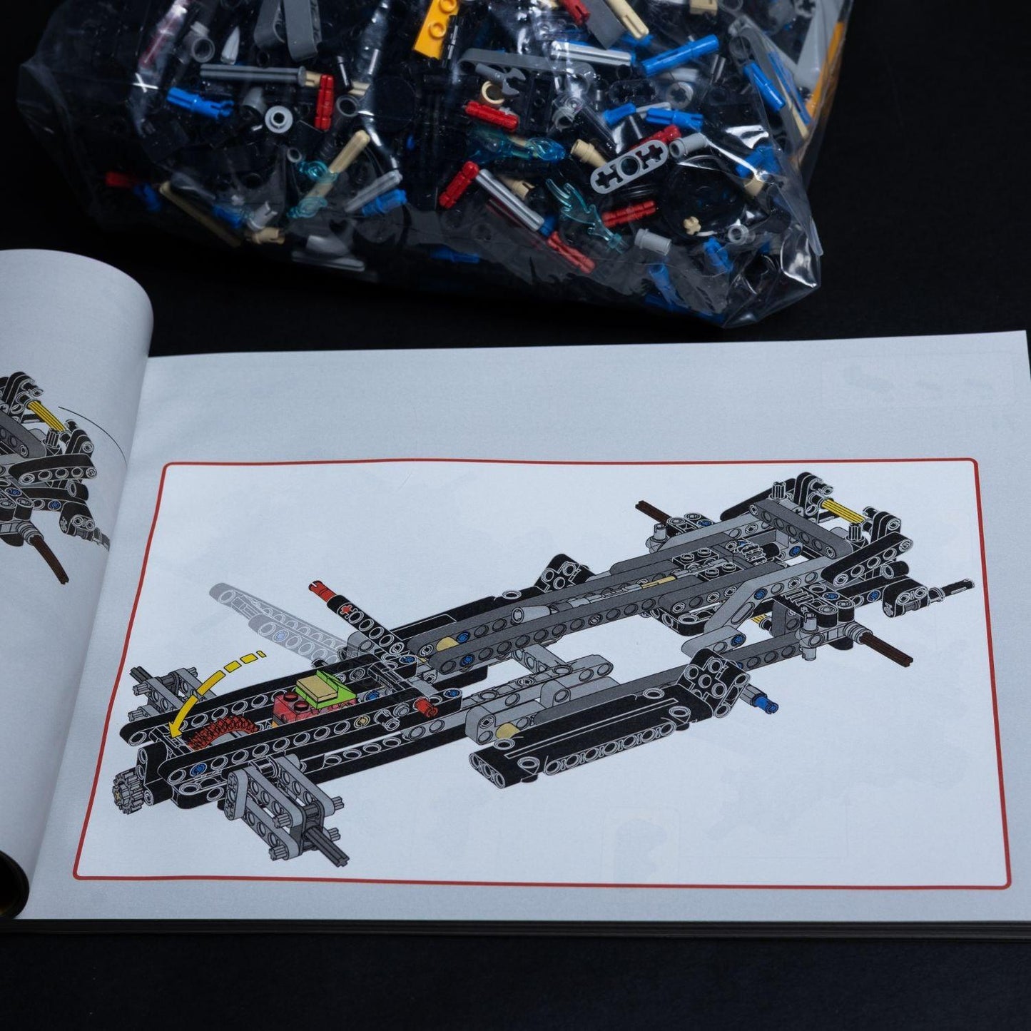 LEGO Technic - BATMANS BATMOBIL - Modell 42127 - Vollständig - mit Anleitung
