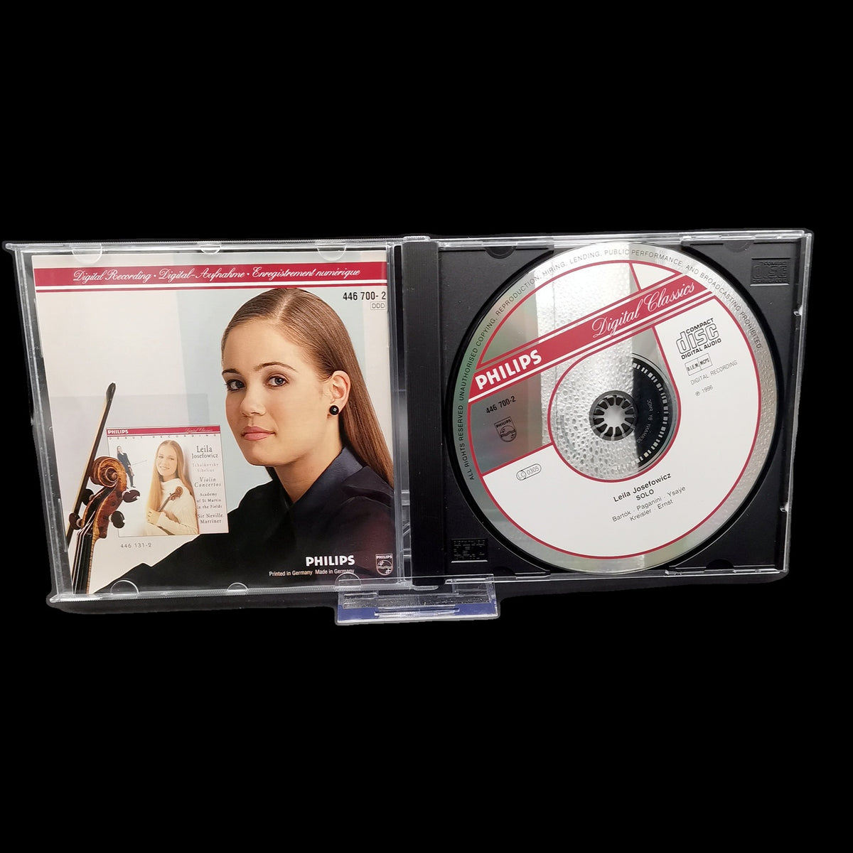 Leila Josefowicz - Solo - Bartók, Paganini - CD - Klassik - Album - Gebraucht