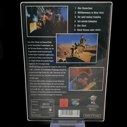 Leon - Jean-Claude Van Damme - Uncut - Action - Kampfkunst - DVD - Sehr gut