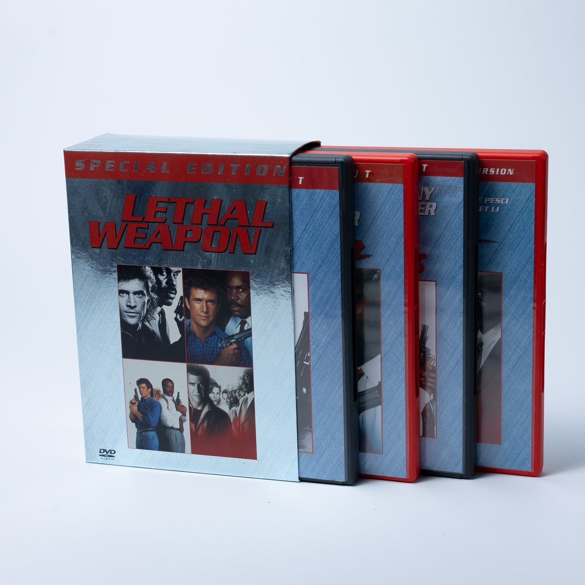 Lethal Weapon 1-4 - Special Edition DVD Box-Set mit Pappschuber - Top Zustand