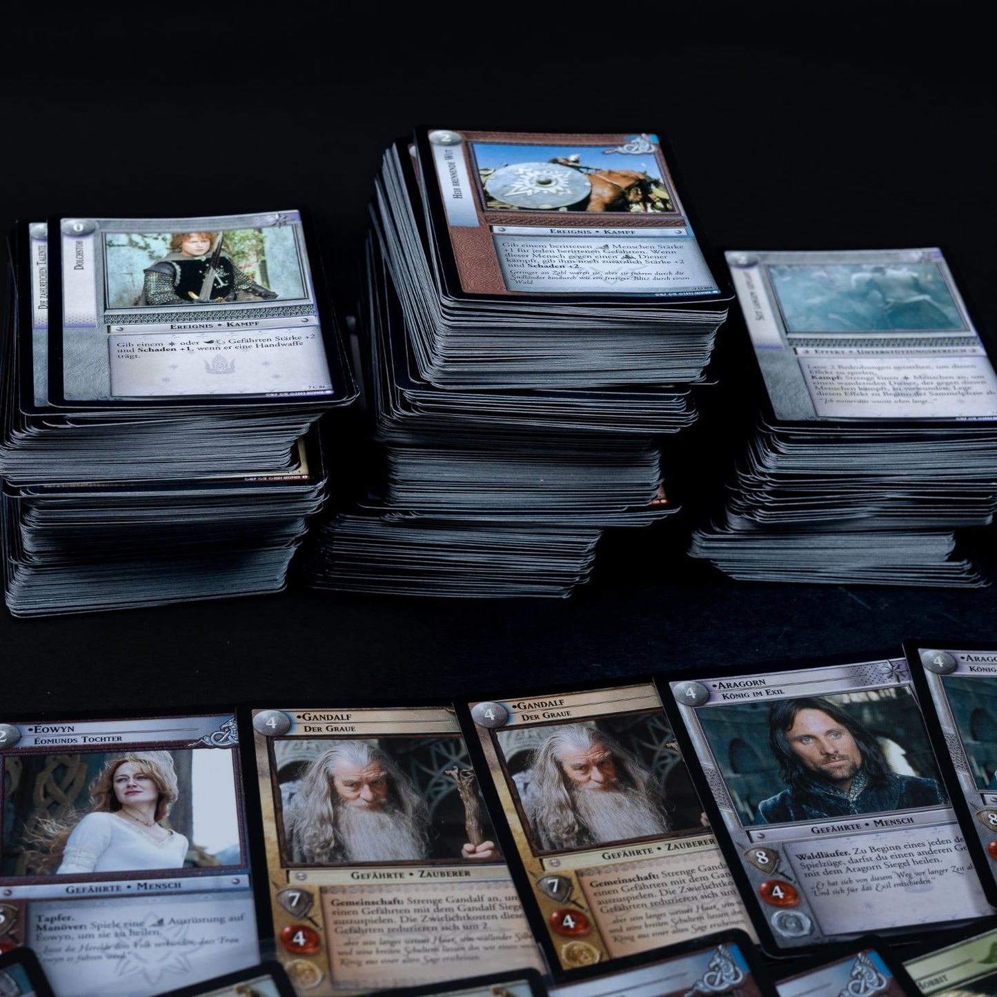 Lord of the Rings TCG - Sammlung ca. 500 Karten - Mit Rares + Foils + Promos