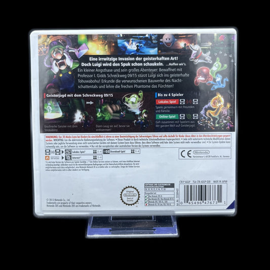 Luigi's Mansion 2 - Nintendo 3DS - Complete in Box - PAL - deutsch - Gebraucht