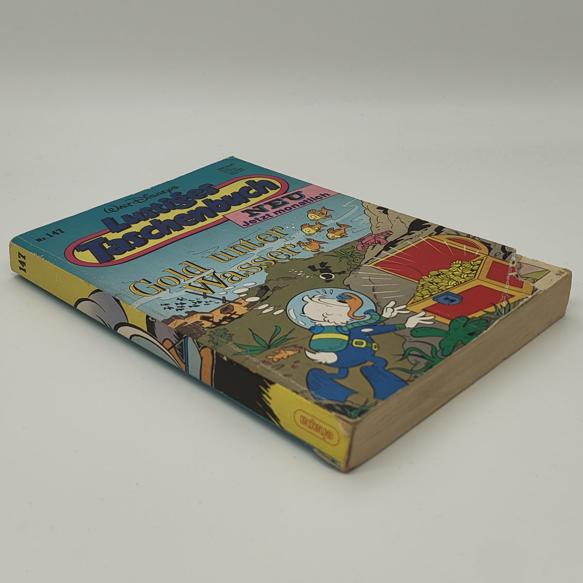 Lustiges Taschenbuch - Band 147 - 1990 - Donald Duck - Disney - Deutsch - Z 2-3
