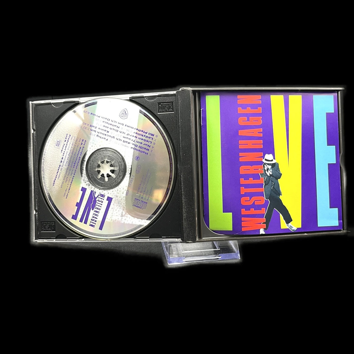 M.M. Westernhagen - Live - 1990 - Musik CD - Rock - Album - Deutsch - Gebraucht