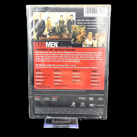 Mad Men - Staffel 1 - Versiegelt - Drama - DVD - Modern - Zeitgemäß - Neu