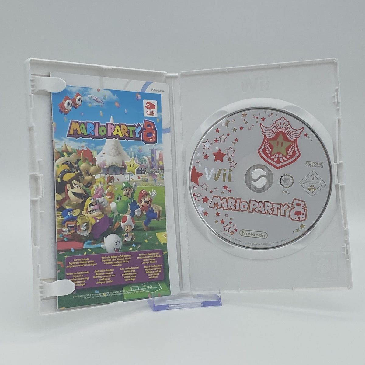 Mario Party 8 - Nintendo Wii Spiel - CiB - PAL - Deutsch - Zustand Sehr Gut