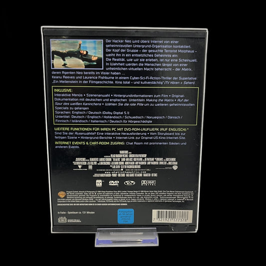 Matrix - Mit Making Of - interaktiven Menüs - Szenenanwahl - DVD - Gebraucht