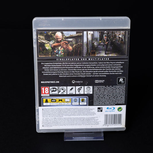 max-payne-3-playstation-3-ps3-spiel-pal-zustand-okay-2 - Utopia Collectibles